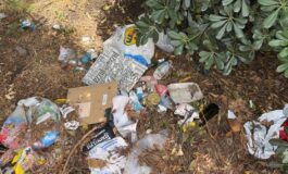 Roma aiuole e marciapiedi nel degrado intorno alla Nuvola allEur cittadini costretti a camminare fra le auto 265x160