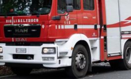 Roma incendio a Fidene Nuovo Salario circolazione treni interrotta su linea Fl1 Orte Fiumicino aeroporto 265x160