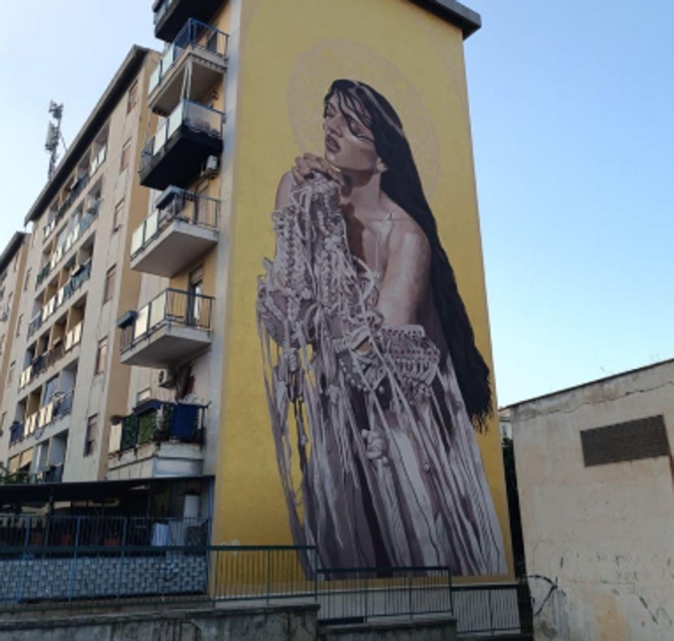 Rosalìa 'protagonista' a Palermo, spunta il murales nel cuore della città: l'omaggio