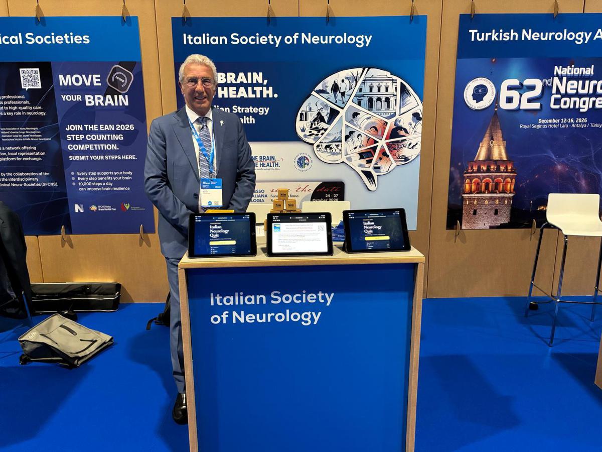 Sin a congresso Ean di Ginevra, Zappia: "Rete, prevenzione e innovazione per Brain Health"