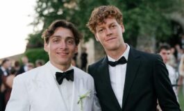 Sinner e Laila Hasanovic al matrimonio. di Duplantis 265x160