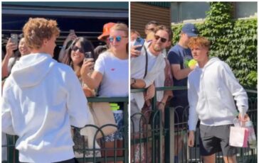 Sinner entusiasmo a Wimbledon autografi e selfie con tifosi 364x230