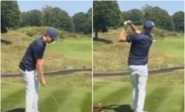 Sinner prepara Wimbledon giocando male a golf 265x160