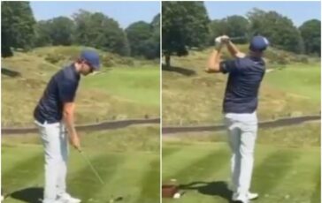 Sinner prepara Wimbledon giocando male a golf 364x230