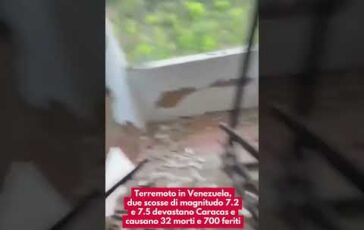 Terremoto in Venezuela due scosse di magnitudo 7.2 e 7.5 devastano Caracas 364x230
