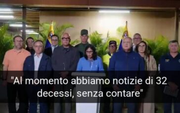 Terremoto in Venezuela il primo bilancio del presidente Rodriguez 32 morti una tragedia poster 364x230