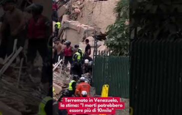 Terremoto in Venezuela la stima I morti potrebbero essere piu di 10mila 364x230
