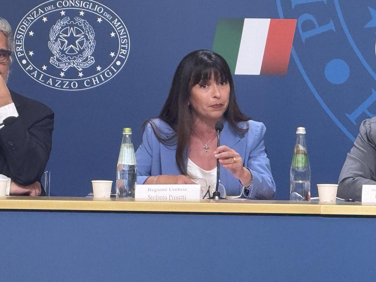 Terremoto, presidente Umbria Proietti: "Ricostruzione è grande operazione socio-economica"