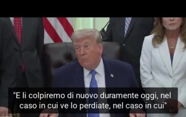 Trump annuncia nuovi attacchi contro lIran Colpiremo duro 364x230