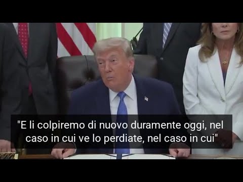 Trump annuncia nuovi attacchi contro l'Iran: "Colpiremo duro"