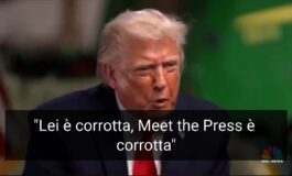 Trump sbotta e abbandona intervista La stampa e corrotta poster 265x160