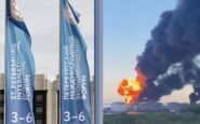 ucraina kiev colpisce san pietroburgo terminal petrolifero in fiamme droni contro autobus in crimea 7 morti 2
