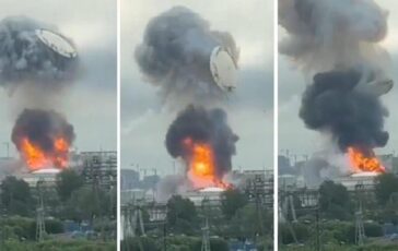Ucraina super attacco alla raffineria di Mosca piove petrolio dopo il raid 364x230