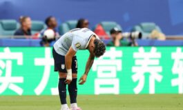 Uruguay Capo Verde Araujo gol dopo palo e papera fuorigioco tutto inutile 265x160