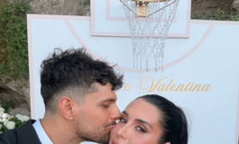 Valentina Vignali si e sposata il matrimonio con Fabio Stefanini a tema basket 265x160