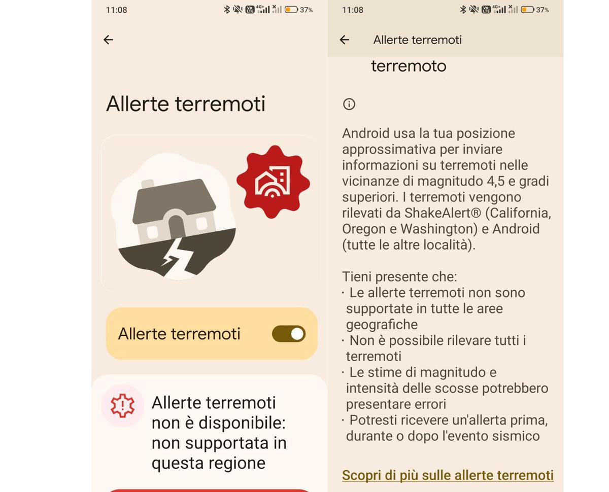 Venezuela, su alert terremoti alla popolazione l'Italia è 'scoperta' e il sistema Android non è attivo