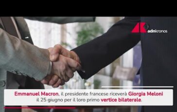 Vertice Meloni Macron il 25 giugno allEliseo 364x230