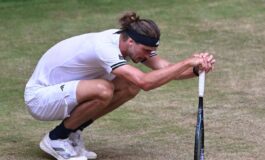 Zverev paura ad Halle malessere contro Fritz poi perde la partita 265x160