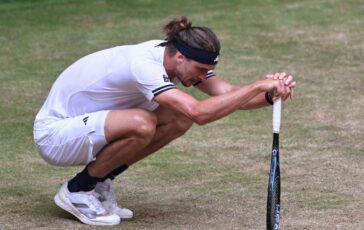 Zverev paura ad Halle malessere contro Fritz poi perde la partita 364x230