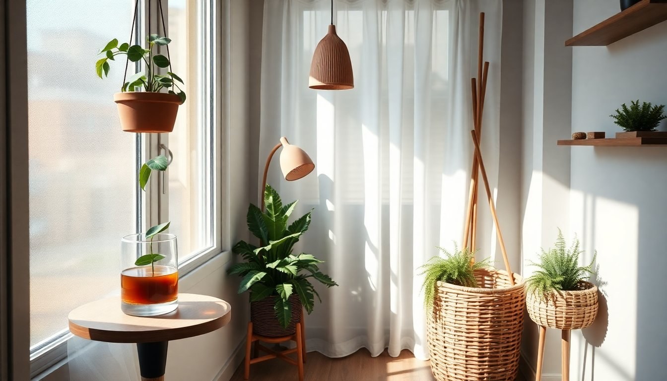 Biophilic design in piccoli spazi: idee pratiche per più luce naturale e piante