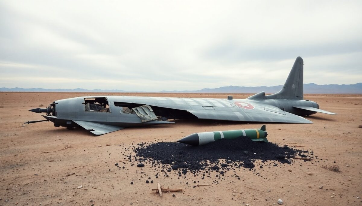 Bombardiere B-52 precipita in California: cosa è successo
