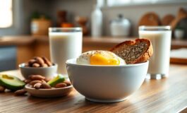 Colazione proteica bilanciata: 20–35 g al mattino senza picchi glicemici