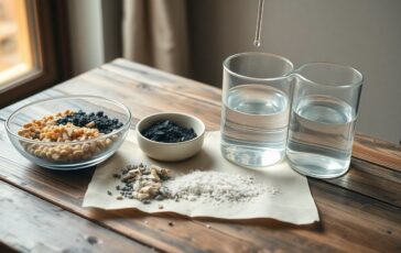 Depurazione dell’acqua con sughero, carbone attivo e zeoliti