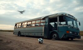 Drone strike on Belarusian youth soccer team bus escalates tensions
