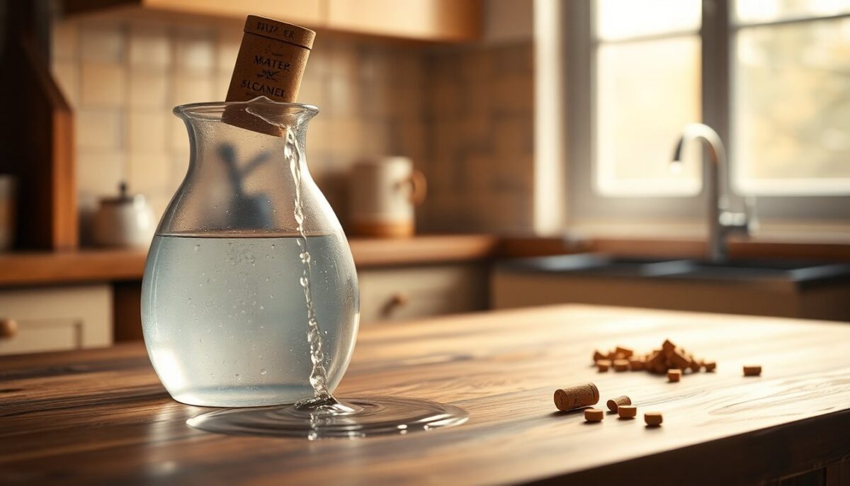 Filtro in sughero per l’acqua: principi, limiti e usi domestici