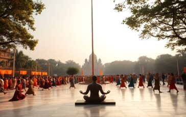 Giornata internazionale dello Yoga: Modi conduce la pratica collettiva a Calcutta e l’India celebra