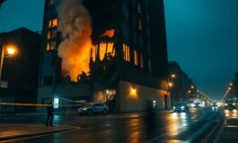Incendio a Belfast durante proteste: evacuati gli abitanti di un edificio