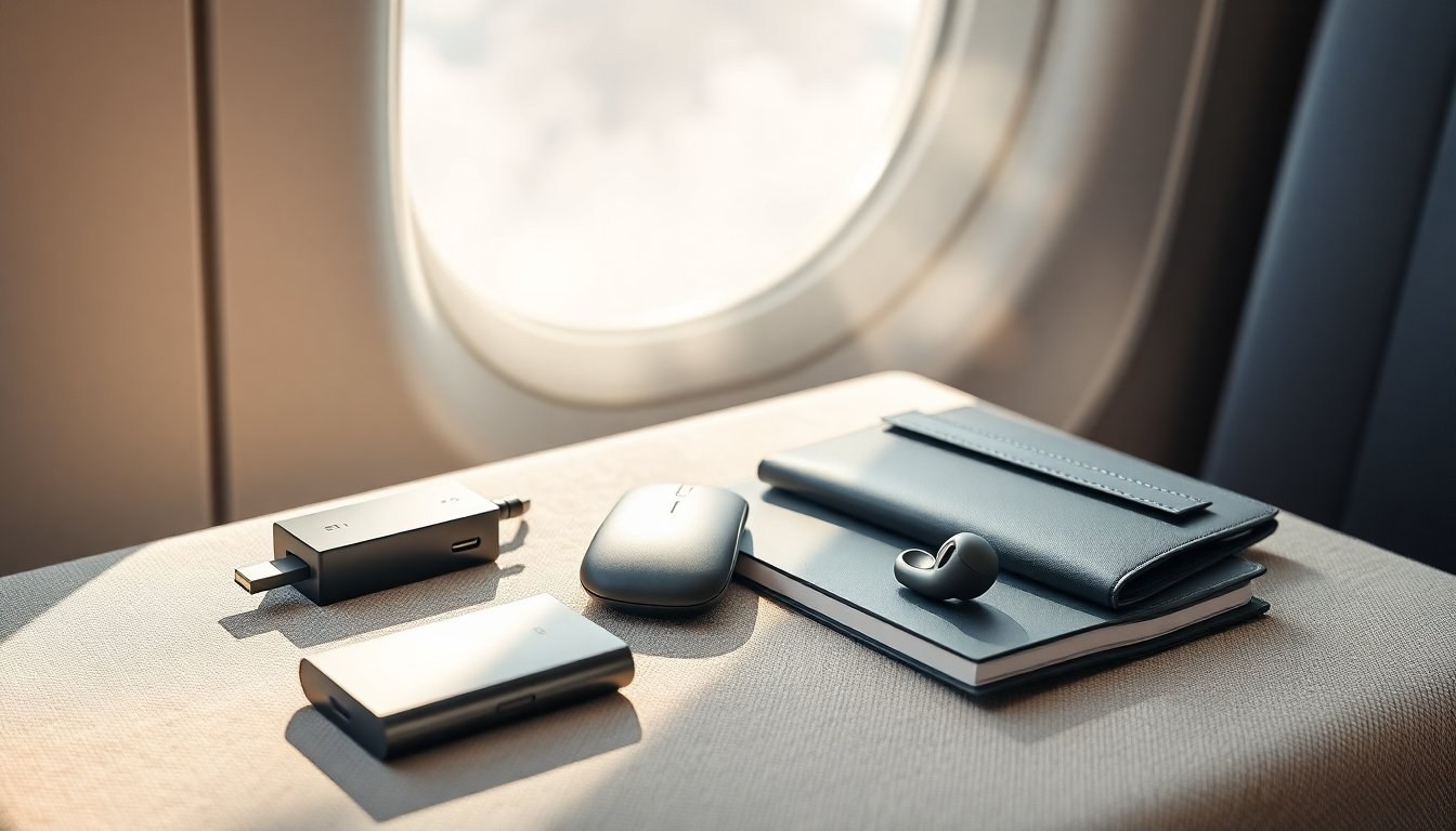 Kit tech da viaggio per smart working: guida a pesi, autonomia e compatibilità
