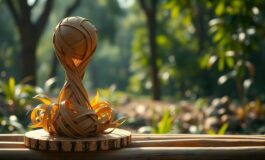 La creatività ricicla: la Coppa del Mondo in versione eco-friendly dal Kerala