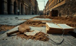 Parcheggio a Borgo Pio: la scoperta archeologica che blocca i lavori
