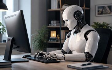 robot umanoide scrive articoli 364x230