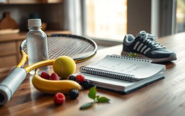 Tennis autodidatta: piani settimanali e nutrizione efficace