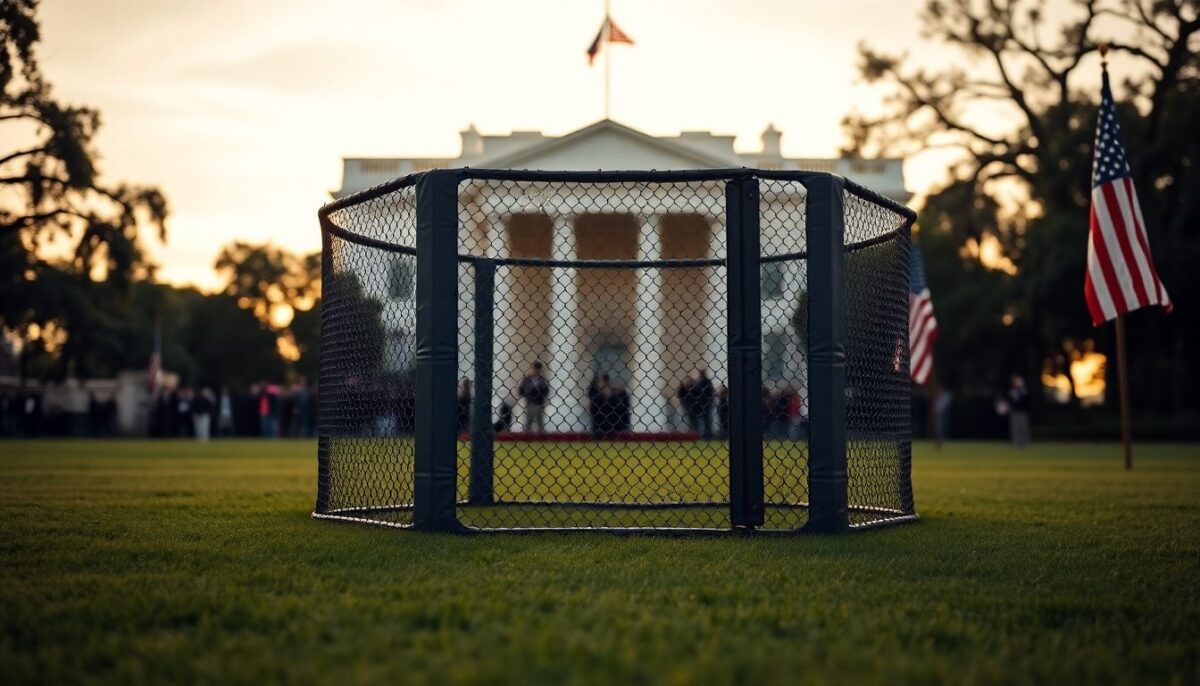 UFC alla Casa Bianca: combattimenti sull'erbetta del South Lawn e le implicazioni politiche