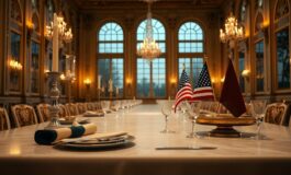 Versailles chiusa per la cena di Stato tra Emmanuel Macron e Donald Trump