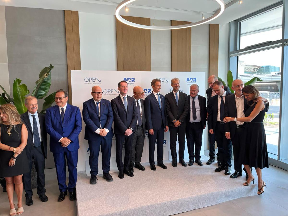 AdR, inaugurato Open, nuovo centro direzionale Fiumicino