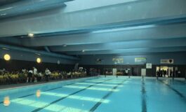 Americas Cup nella piscina del centro Pino Daniele a Caivano prove di regata per 350 bambini 265x160