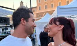 Andrea Delogu il suo cuore batte per Alessandro Marziali primo selfie di coppia 265x160