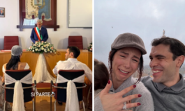 Aurora Ramazzotti e Goffredo Cerza oggi il primo si in Comune il matrimonio in Sicilia 265x160