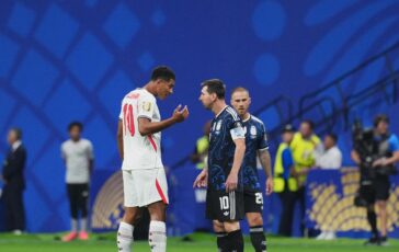 Bellingham Messi la lite in campo diventa un meme la svolta di Argentina Inghilterra 364x230