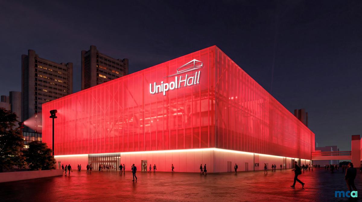 Bolognafiere: posata ultima trave Unipol Hall, avanti cronoprogramma