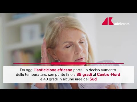 Caldo record con l'anticiclone africano e le temperature si impennano