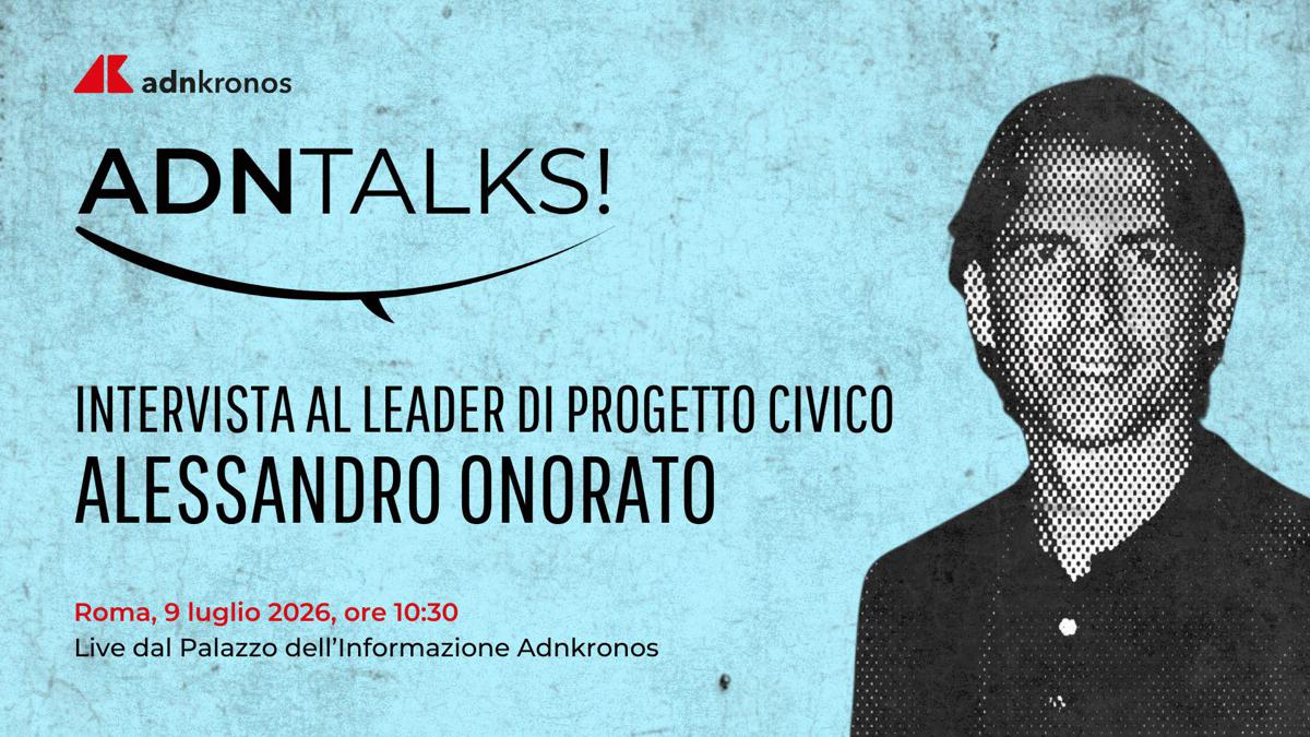 Centrosinistra, Onorato domani alle 10.30 ospite dell'Adnkronos