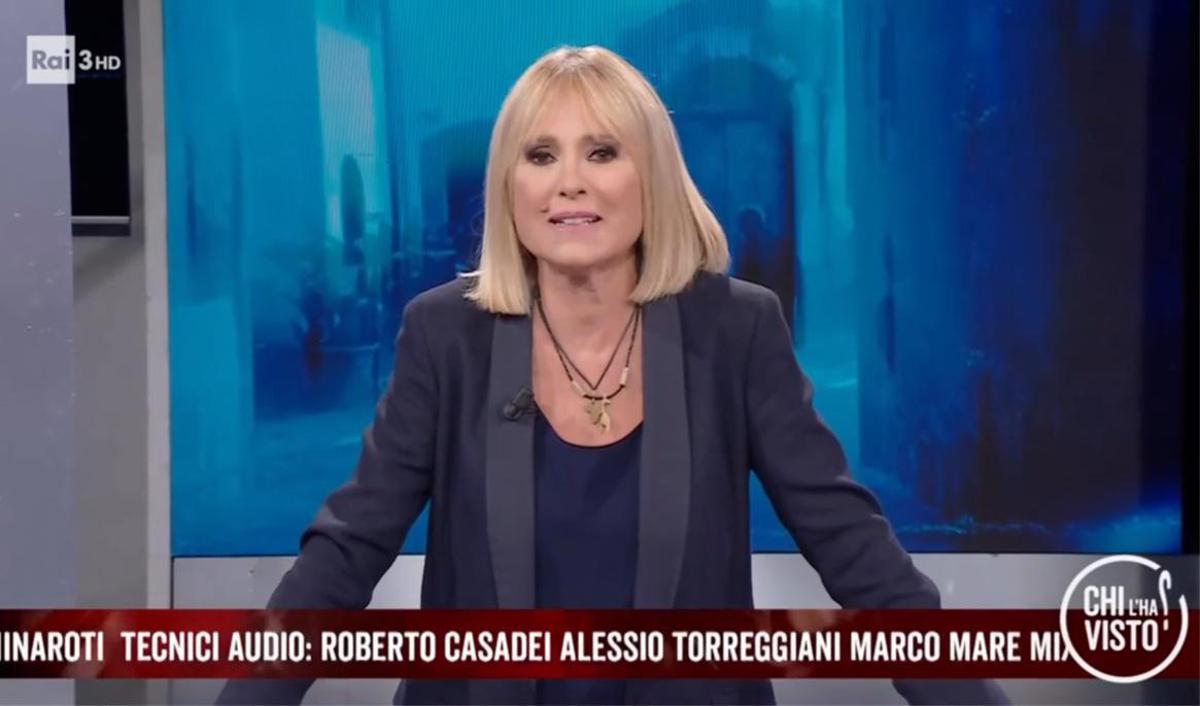 'Chi l'ha visto?', l'addio di Federica Sciarelli: "Questi 22 anni una bellissima passeggiata"