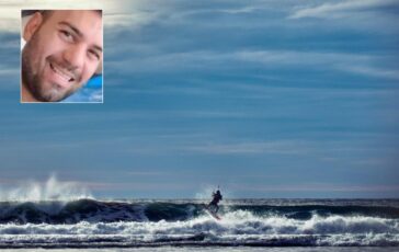 Corpo ritrovato in mare in Libia potrebbe essere del kitesurfer Mimmo Piepoli scomparso dal 1° maggio 364x230