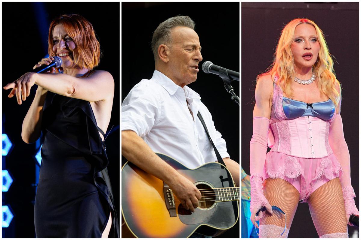 Da Noemi a Springsteen e Madonna, quando il palco ‘tradisce’ le star