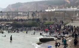 Emergenza migranti a Ceuta almeno 18 morti. Meloni Pronti a stop Schengen con la Spagna 265x160